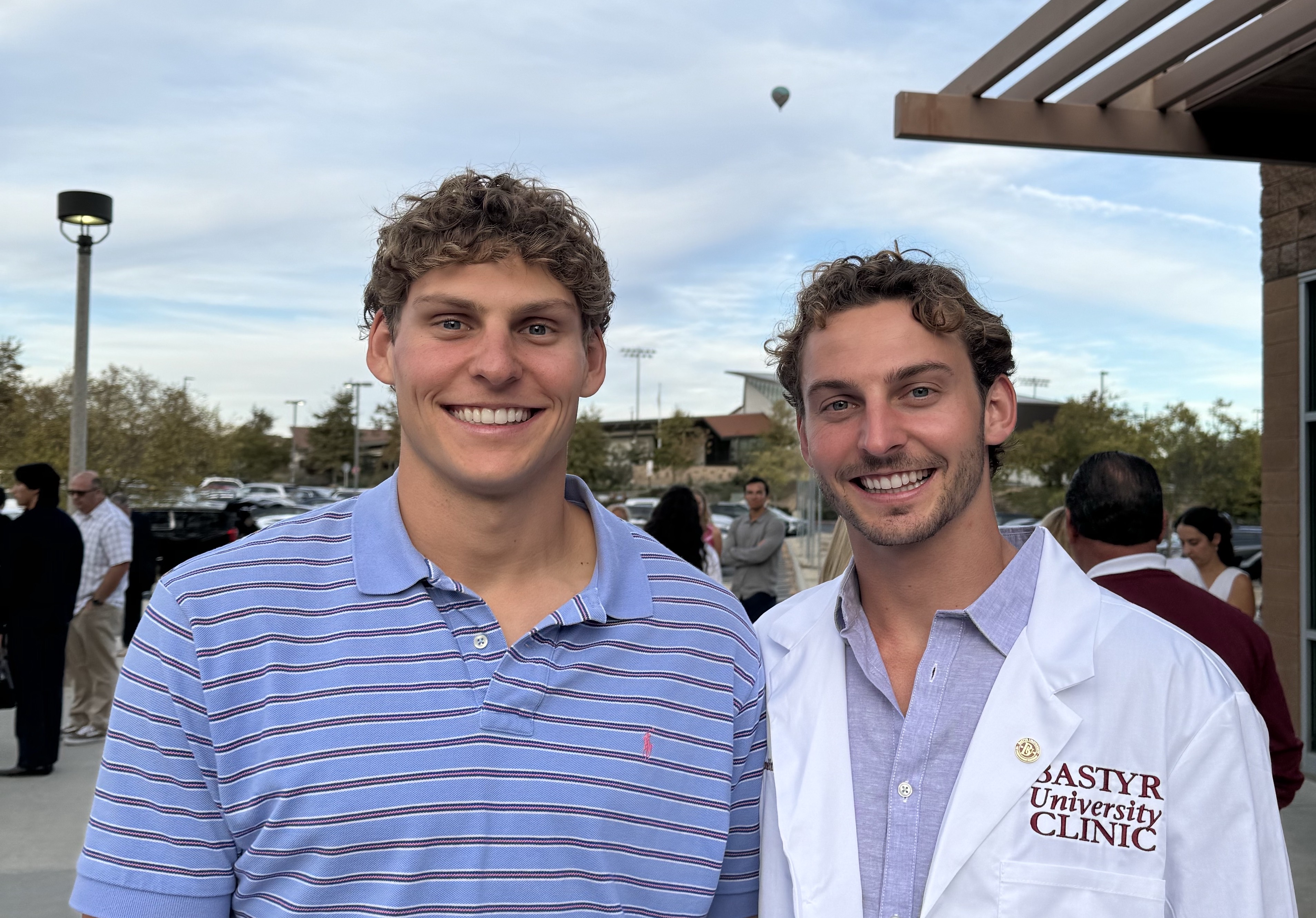 Connor and Tanner Haslinger, co-founders of SuppVis